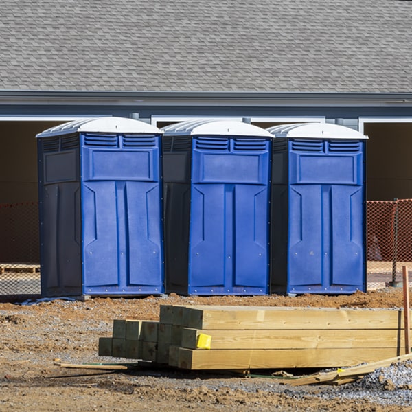 are there any additional fees associated with porta potty delivery and pickup in Angwin